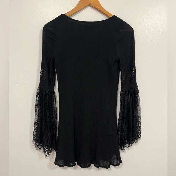 L*Space Swimwear Burning Sun Tunic Black S - Picture 11 of 16